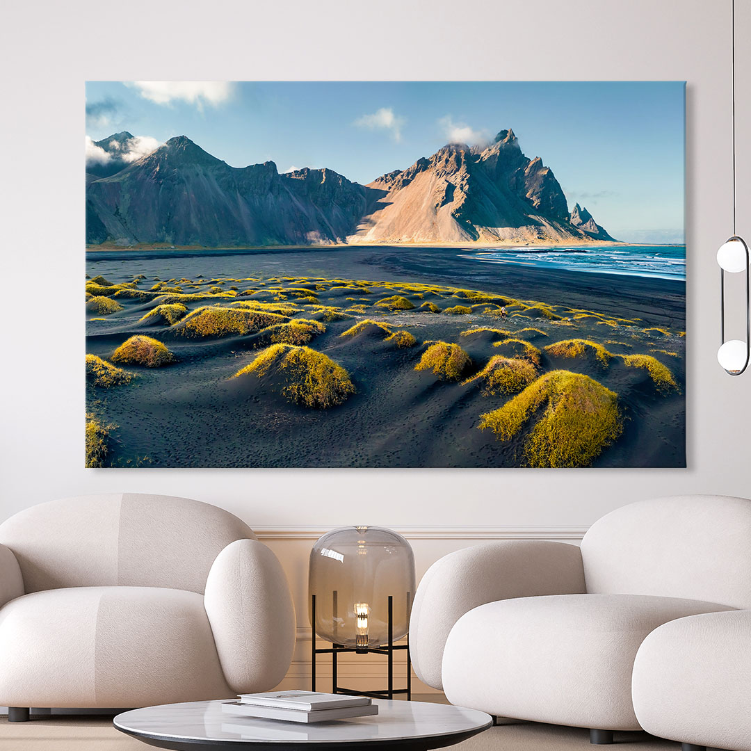 Kap Stokksnes am Vestrahorn