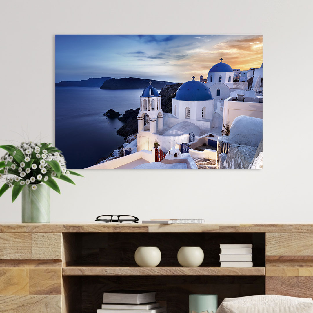 Sonnenuntergang auf Oia, Santorin