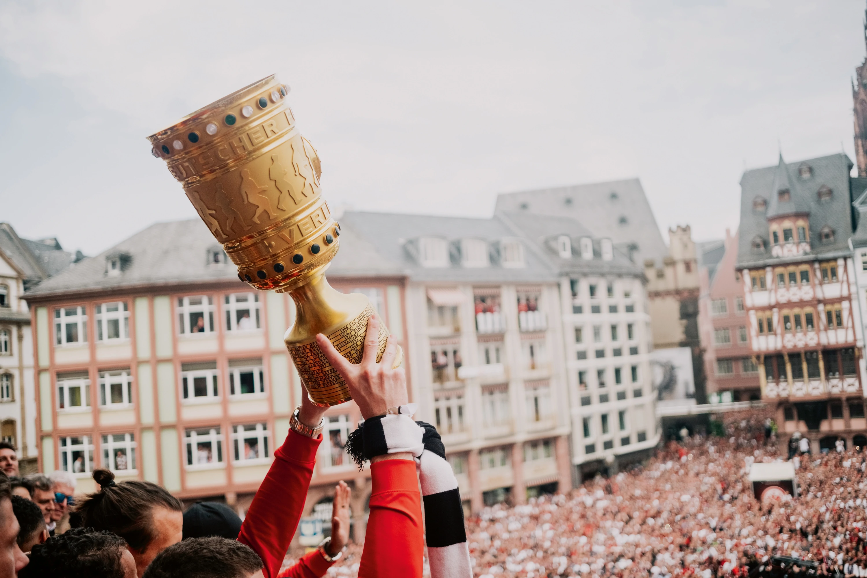 DFB Pokal Siegerfeier 2018