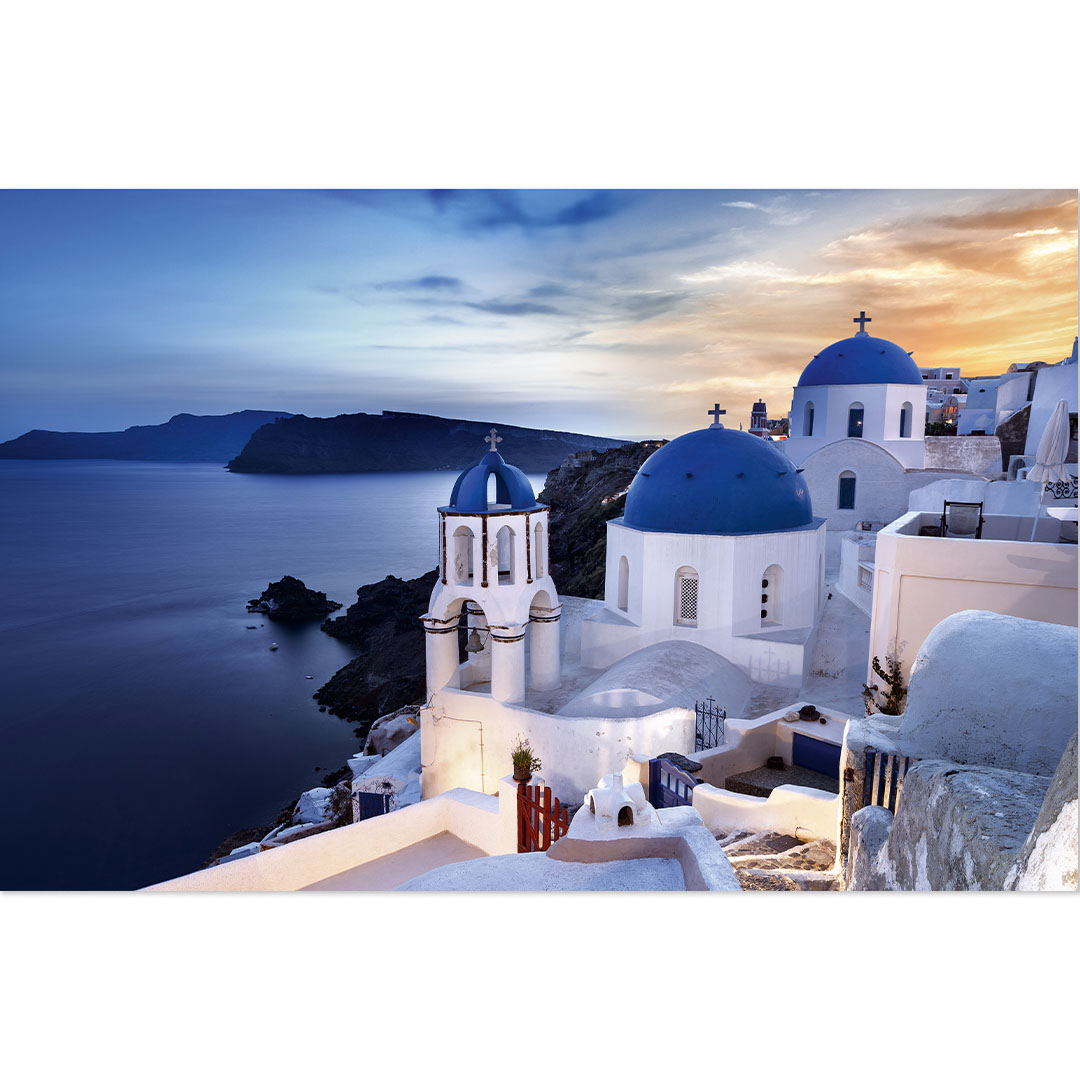 Sonnenuntergang auf Oia, Santorin